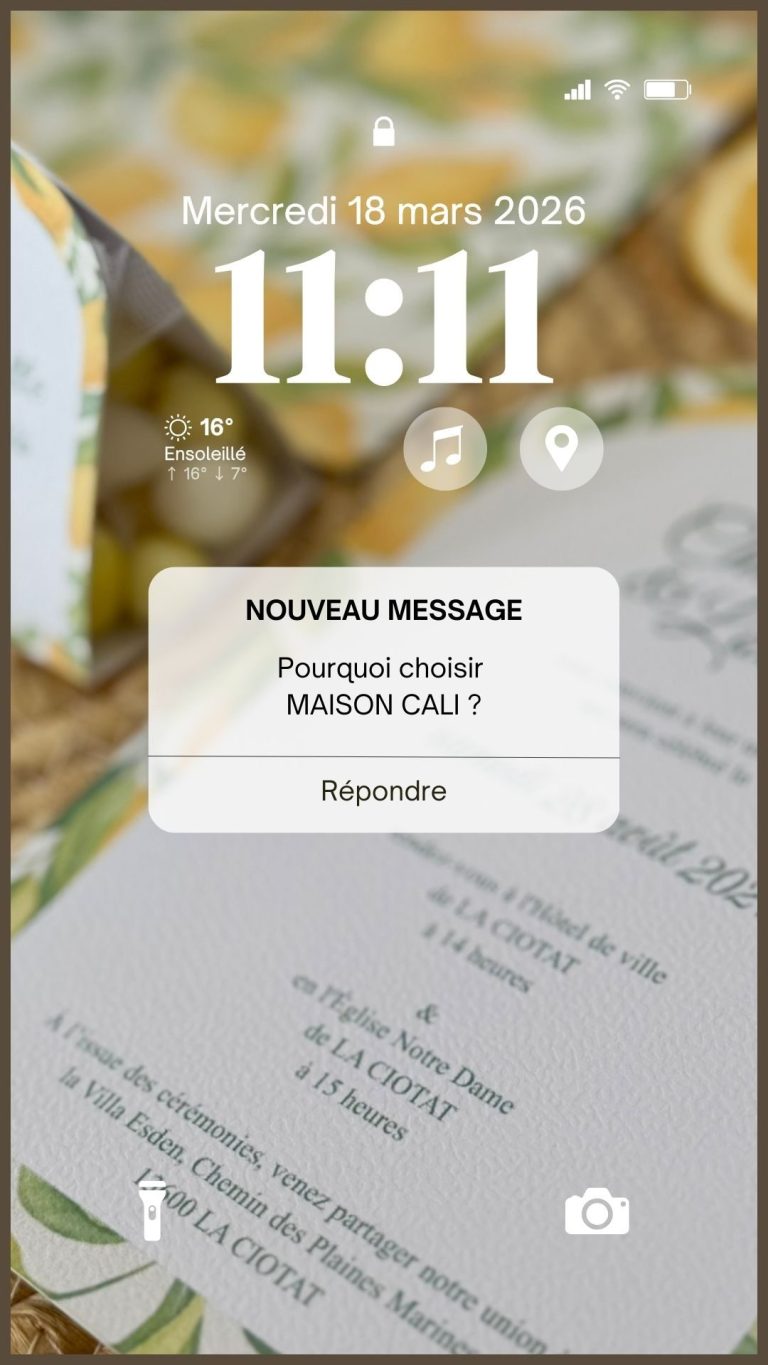 faire-part mariage sur mesure Lens, création papeterie événementielle Pas-de-Calais, décoration baptême sur mesure Lens, papeterie baptême